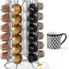5five Nespresso Koffie Capsule Houder - Metaal - 36 Cups - 360 Graden Draaibaar