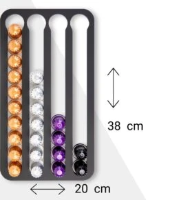 Jooba Capsulehouder Nespresso - Koffiecups Houder - Wandhouder - Mat Zwart- 40 Capsules - Cuphouder 17 Jooba Capsulehouder Nespresso - Koffiecups Houder - Wandhouder - Mat Zwart- 40 Capsules - Cuphouder -Café 1022x1200 2