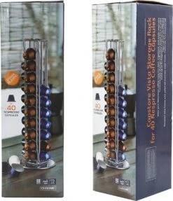 Kitch&Life Nespresso Capsulehouder - 40 Cups - Koffiecups Houder - Chrome -Café 1032x1200 1