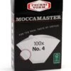 Moccamaster Filters - Koffiefilters - Wit - Nr. 4 - 100 Stuks -Café 1039x1200
