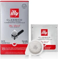 Illy ESE 18 Servings Monodose Normaal 8 Illy ESE 18 Servings Monodose Normaal -Café 1191x1200