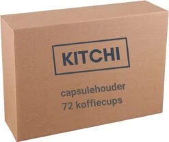 Kitchi - Capsulehouder Voor Dolce Gusto Cups Met 2 Lades - Koffiecup Houder Voor 72 Cups - Trilling Dempend En Antislip - Zwart Metaal -Café 1200x1010 2