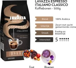 Lavazza Espresso Italiano Classico Koffiebonen - 500 Gram X4 11 Lavazza Espresso Italiano Classico Koffiebonen - 500 Gram X4 -Café 1200x1082 1