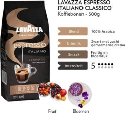 Lavazza Espresso Italiano Classico Koffiebonen - 500 Gram X6 -Café 1200x1082
