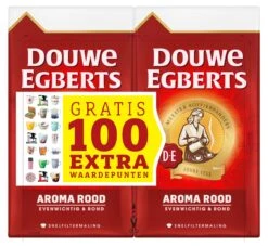 Douwe Egberts Aroma Rood Filterkoffie - Dubbelpak 6 X 1000 Gram -Café 1200x1102