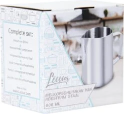 Leccur Barista Melkkan - Melkkannetje RVS - Melkopschuimkan 600ml 14 Leccur Barista Melkkan - Melkkannetje RVS - Melkopschuimkan 600ml -Café 1200x1103