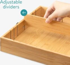 Navaris Bamboe Capsulehouder Met Lades - 33 X 35 X 14 Cm - Koffiecups Houder Voor Max. 72 Cups - Zwart -Café 1200x1111 3