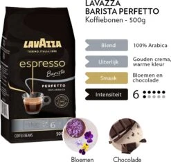 Lavazza Espresso Barista Perfetto Koffiebonen - 500 Gram X4 -Café 1200x1137 1