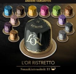 L'OR Espresso Ristretto Koffiecups - Intensiteit 11/12 - 4 X 40 Capsules -Café 1200x1173 7