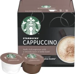 Starbucks By Dolce Gusto Cappuccino Capsules - 36 Koffiecups 10 Starbucks By Dolce Gusto Cappuccino Capsules - 36 Koffiecups -Café 1200x1179