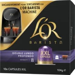 L'OR BARISTA XXL Lungo Profondo (8) - 5 X 10 Koffiecups -Café 1200x1196 2