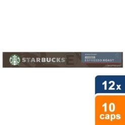 Starbucks By Nespresso Espresso Decafé Capsules - 120 Koffiecups 12 Starbucks By Nespresso Espresso Decafé Capsules - 120 Koffiecups -Café 1200x1200 120