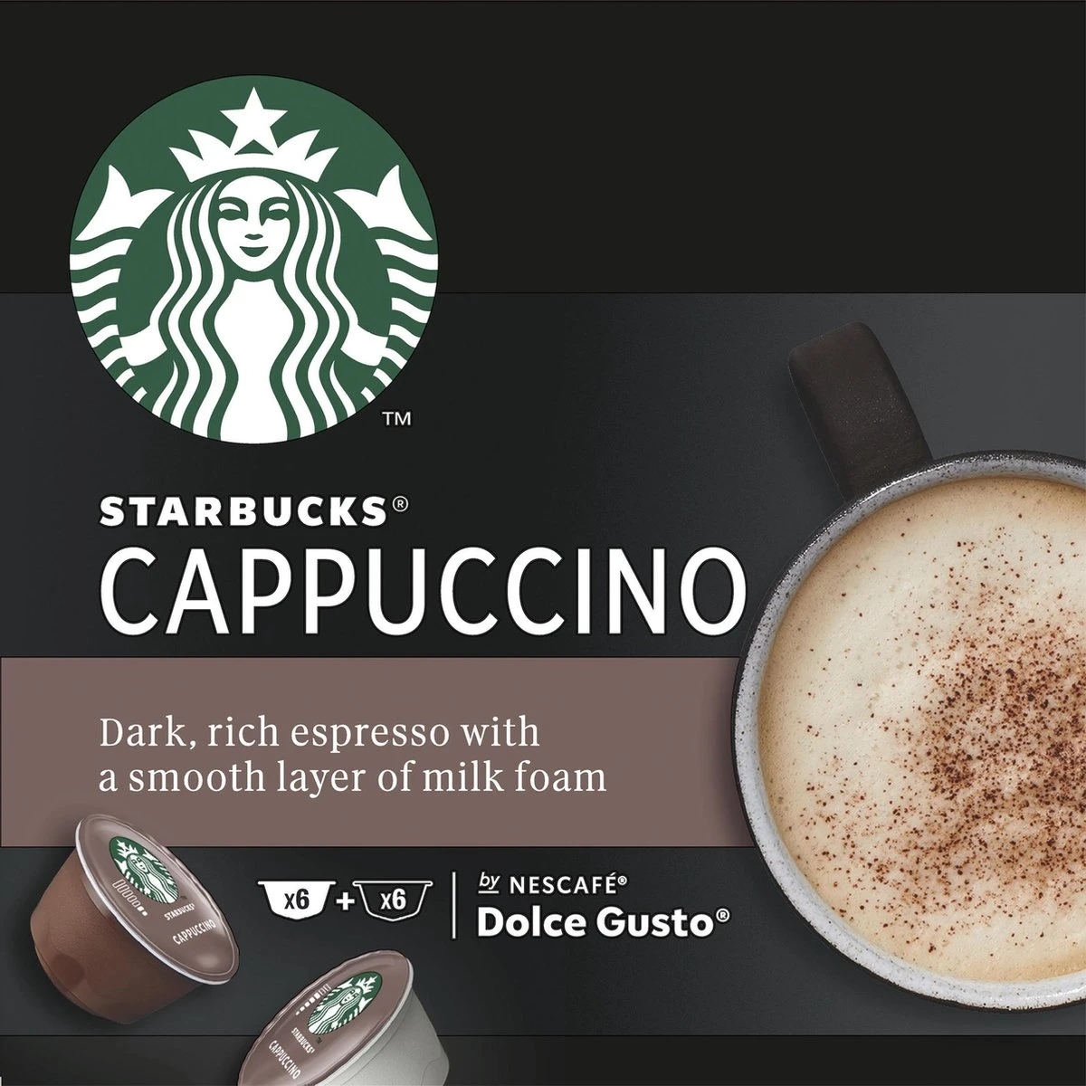 Starbucks By Dolce Gusto Cappuccino Capsules - 36 Koffiecups 6 Starbucks By Dolce Gusto Cappuccino Capsules - 36 Koffiecups - Afbeelding 4