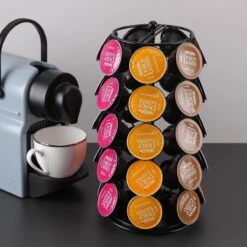 Adge - Capsule Houder Voor Dolce Gusto Cups - Koffie Houder En Standaard - 360º Draaibaar - 35 Capsules - Zwart -Café 1200x1200 297