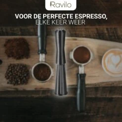 Ravilo® WDT Tool Compact Met 5 Naalden - Zwart - Espresso Distributie Tool - Weiss Distribution Technique - WDT Distribution Tool 9 Ravilo® WDT Tool Compact Met 5 Naalden - Zwart - Espresso Distributie Tool - Weiss Distribution Technique - WDT Distribution Tool -Café 1200x1200 489