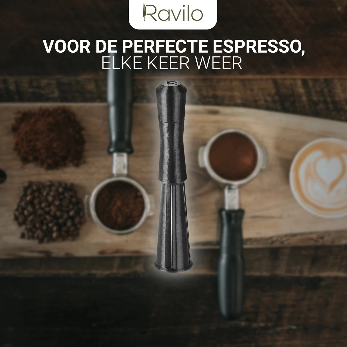 Ravilo® WDT Tool Compact Met 5 Naalden - Zwart - Espresso Distributie Tool - Weiss Distribution Technique - WDT Distribution Tool 5 Ravilo® WDT Tool Compact Met 5 Naalden - Zwart - Espresso Distributie Tool - Weiss Distribution Technique - WDT Distribution Tool - Afbeelding 3