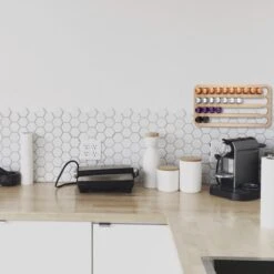 Jooba Capsulehouder Nespresso - Koffiecups Houder - Wandhouder - Hout - 40 Capsules - Cuphouder 17 Jooba Capsulehouder Nespresso - Koffiecups Houder - Wandhouder - Hout - 40 Capsules - Cuphouder -Café 1200x1200 528