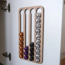 Jooba Capsulehouder Nespresso - Koffiecups Houder - Wandhouder - Hout - 40 Capsules - Cuphouder 20 Jooba Capsulehouder Nespresso - Koffiecups Houder - Wandhouder - Hout - 40 Capsules - Cuphouder -Café 1200x1200 530