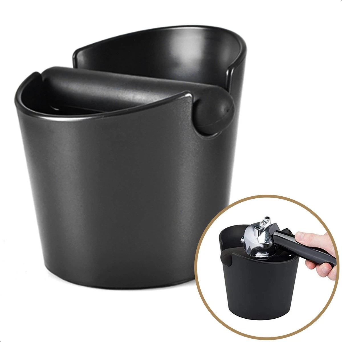 Dayshake Uitklopbak Koffie - Knockbox - Afklopbak - Uitkloplade - Barista - Espresso - Koffiemachine - Accessoires - Accesoires 3 Dayshake Uitklopbak Koffie - Knockbox - Afklopbak - Uitkloplade - Barista - Espresso - Koffiemachine - Accessoires - Accesoires