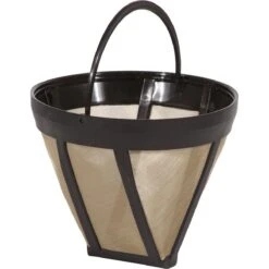 Scanpart Herbruikbare Koffiefilter Nr 4 - Koffie Filter Permanent Maat 4 - Herbruikbaar - Met Houder - Nummer 4