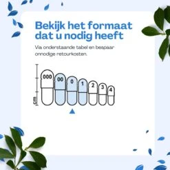 Christian Deluxe - 100 Stuks Lege Capsules - MAAT 0 - Vegetarische Capsules -Café 1200x1200 598