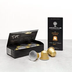 Aroma Club - Proefpakket Nespresso Compatible Capsules (100 St.) - 5 Smaken - Espresso & Lungo - 100% Aluminium Koffiecups -Café 1200x1200 63