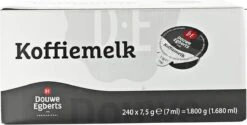 Douwe Egberts Koffiemelk Cups - 240 X 7,5 Gram -Café 1200x608