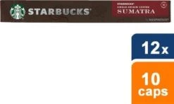 Starbucks By Nespresso Sumatra Espresso Dark Roast Capsules - 120 Koffiecups -Café 1200x714