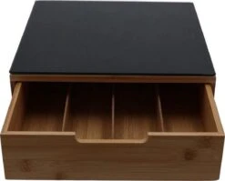 Luxe Capsulehouder Voor Koffiecups - Bamboe - Koffieapparaat Stand Met Lade Voor Koffiecups - Stijlvolle Koffiecupshouder 17 Luxe Capsulehouder Voor Koffiecups - Bamboe - Koffieapparaat Stand Met Lade Voor Koffiecups - Stijlvolle Koffiecupshouder -Café 1200x966 6