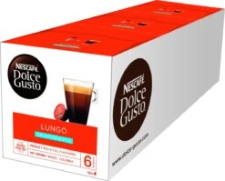 Nescafé Dolce Gusto Lungo Decafé Capsules - 48 Koffiecups 8 Nescafé Dolce Gusto Lungo Decafé Capsules - 48 Koffiecups -Café 1200x969 1