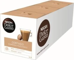 Nescafé Dolce Gusto Cortado Espresso Macchiato Capsules - 48 Koffiecups -Café 1200x971