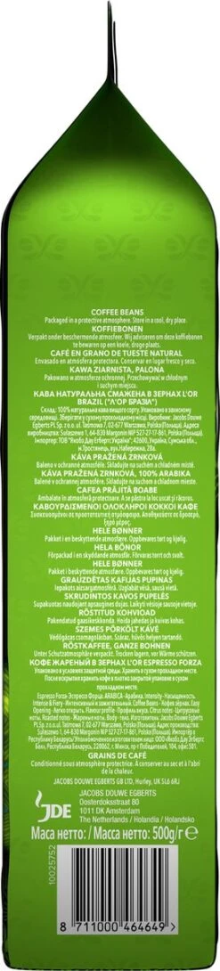 L'OR Espresso Origins Brazil Koffiebonen (6) - 4 X 500 Gram -Café 272x1200