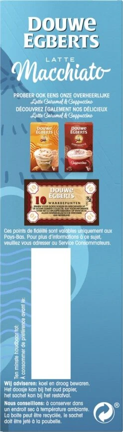 Douwe Egberts Verwenkoffie Latte Macchiato Oploskoffie - 5 X 8 Zakjes -Café 343x1200 4