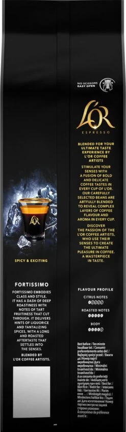 L'OR Espresso Fortissimo Koffiebonen (10) - 4 X 500 Gram -Café 352x1200 1