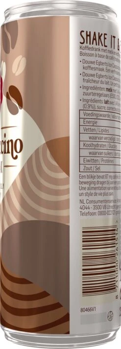 Douwe Egberts Ice Cappuccino IJskoffie - 12 X 250 Ml -Café 416x1200 1