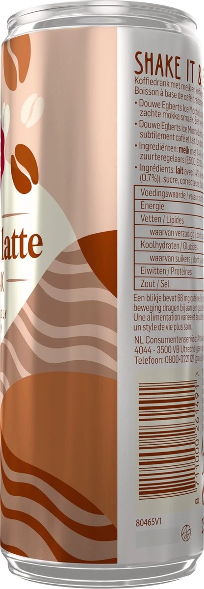 Douwe Egberts Ice Mocha Latte IJskoffie - 12 X 250 Ml 6 Douwe Egberts Ice Mocha Latte IJskoffie - 12 X 250 Ml - Afbeelding 4