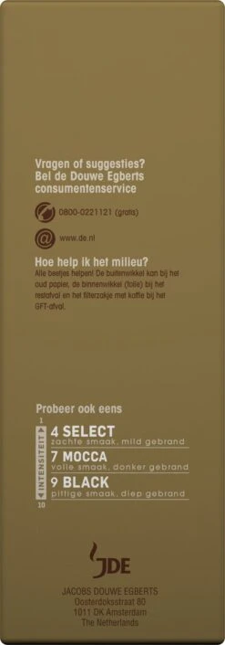 Douwe Egberts Excellent Filterkoffie - 6 X 500 Gram -Café 420x1200 1