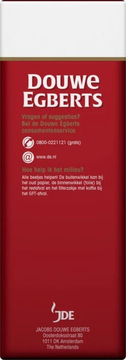 Douwe Egberts Aroma Rood Donker Filterkoffie - 6 X 500 Gram -Café 420x1200 7
