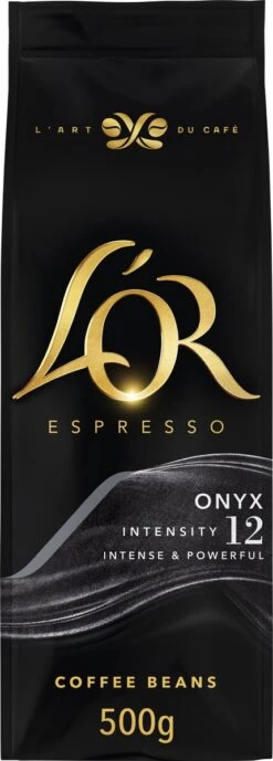 L'OR Espresso Onyx Koffiebonen (12) - 4 X 500 Gram -Café 430x1200