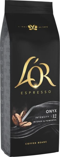 L'OR Espresso Onyx Koffiebonen (12) - 4 X 500 Gram -Café 461x1200