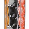 QUVIO Capsulehouders Geschikt Voor 18 Dolce Gusto Capsules – Koffie Capsule Standaard – Koffiepadhouder – Capsule Houder – Koffie Houder – Espresso – Pad Organizer - Chroom - 12 X 12 X 32,5 Cm (lxbxh) – RVS - Zilver