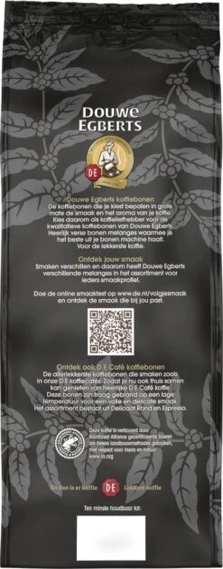 Douwe Egberts Espresso Koffiebonen - 4 X 1000 Gram - Extra Grote Verpakking 12 Douwe Egberts Espresso Koffiebonen - 4 X 1000 Gram - Extra Grote Verpakking -Café 472x1200 3