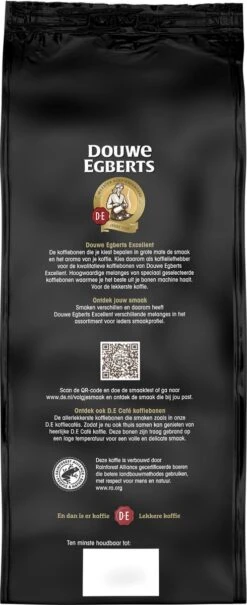 Douwe Egberts Excellent Gold Koffiebonen - 5/9 Intensiteit - 4 X 1kg -Café 490x1200 1