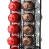 Niceey Capsule Houder - Cuphouder Voor Nespresso - 32 Capsules - RVS - Zwart -Café 529x1200