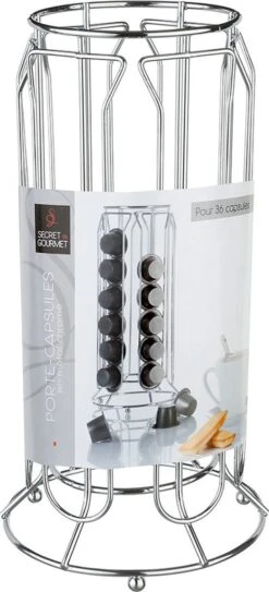 5five Nespresso Koffie Capsule Houder - Metaal - 36 Cups - 360 Graden Draaibaar -Café 546x1200 7