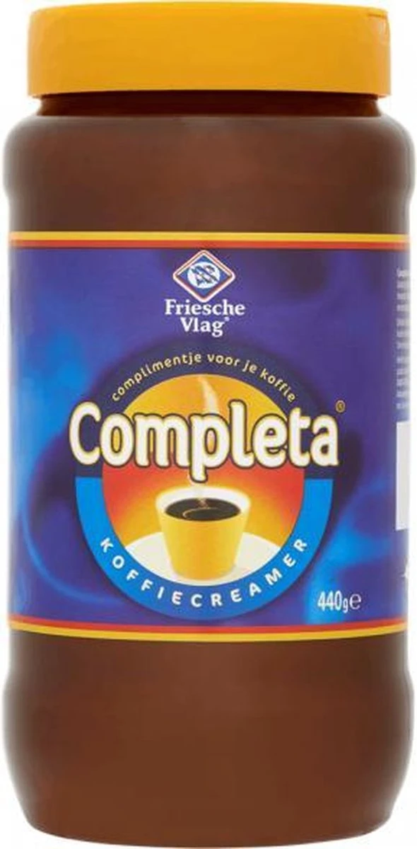 Friesche Vlag Koffiecreamer Completa - 6 X 440 Gram 4 Friesche Vlag Koffiecreamer Completa - 6 X 440 Gram - Afbeelding 2