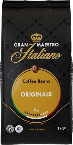 Gran Maestro Italiano - Orginale - Koffiebonen - Bonen Voor Espresso En Lungo - Arabica – 4 X 1kg -Café 602x1200 1