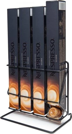 Jay Hill Nespresso Cuphouder - Rek - Zwart - 40 Stuks