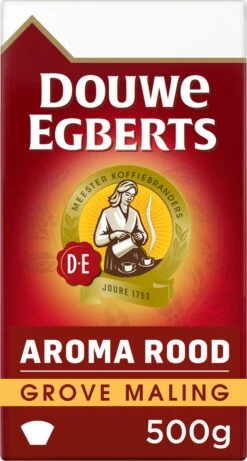 Douwe Egberts Aroma Rood Grove Maling Filterkoffie - 6 X 500 Gram -Café 643x1200 4