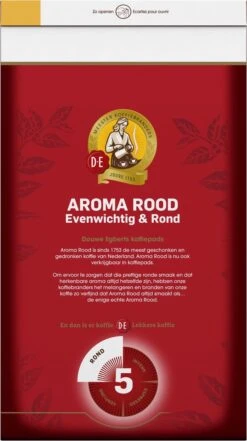 Douwe Egberts Aroma Rood Koffiepads - 4 X 54 Pads 11 Douwe Egberts Aroma Rood Koffiepads - 4 X 54 Pads -Café 672x1200